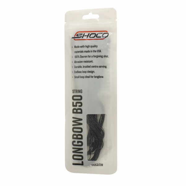 Shocq String Longbow B50 Black
