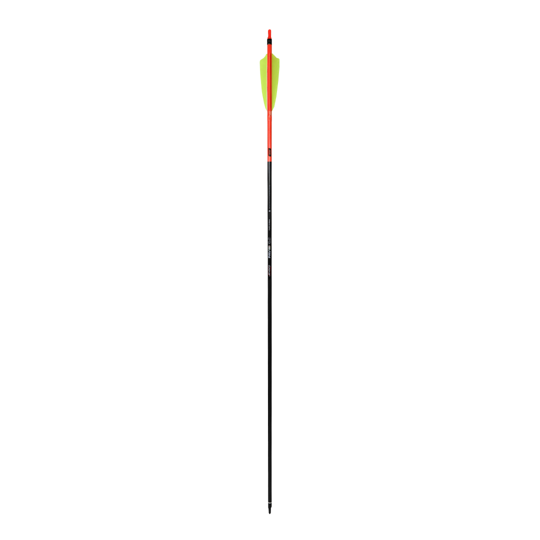 Shocq Fletched Arrow Pavo 6.2 4" Feather